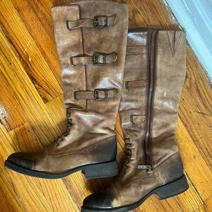 VINCE CAMUTO LEATHER RIDING BOOT